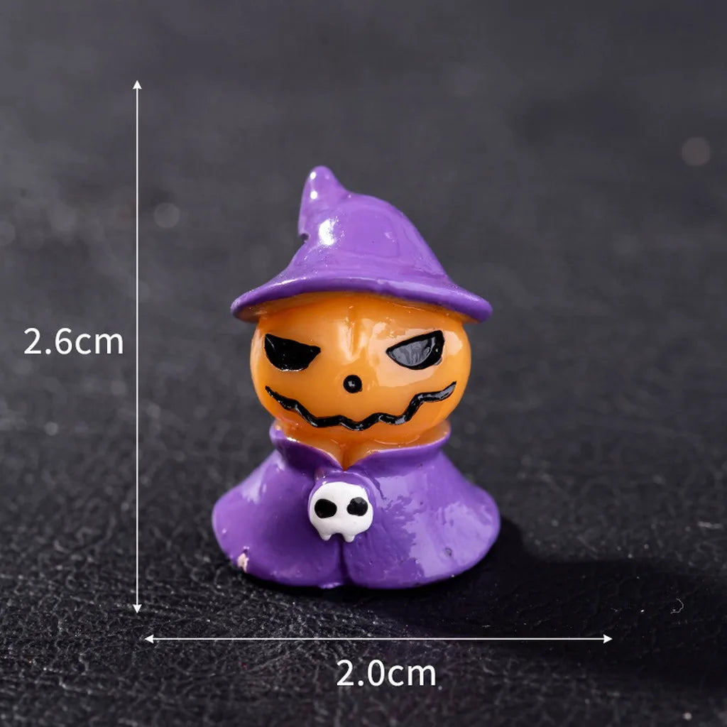 Resin Miniature Halloween Figurine | Desktop Holiday Décor