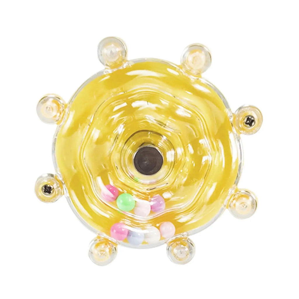 6-Pack Parrot Rotary Wheel Rattle Cage Toys for Small Birds