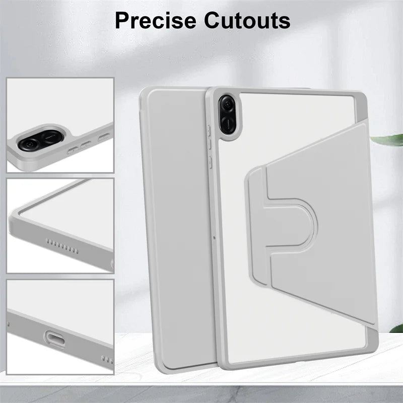 Honor Pad X8b 11" Case – 360 Rotating Stand & Pen Holder