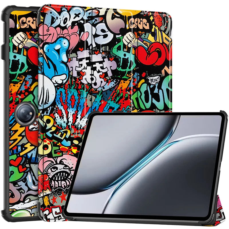 OnePlus Pad Pro / Pad 2 12.1" Tri-Fold PU Leather Smart Case