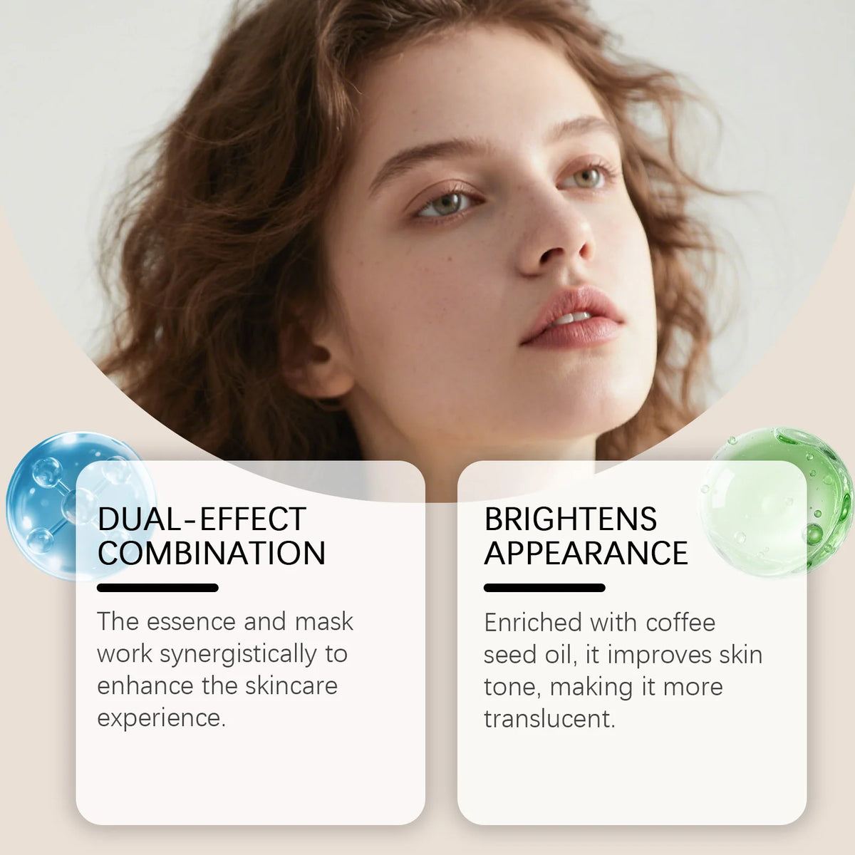 2-Piece Brightening Set – Dark Spot Serum & Coffee Glow Mask