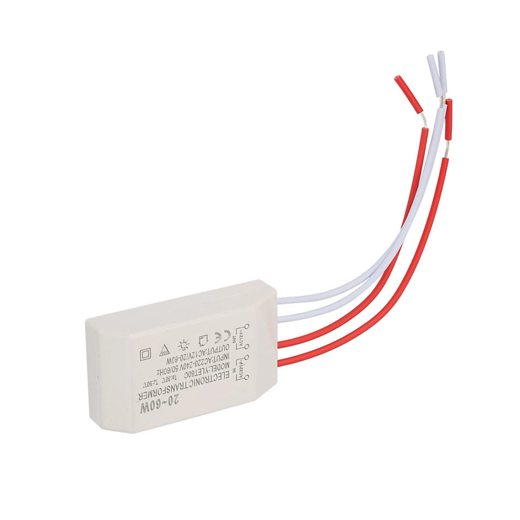 220V to 12V Voltage Converter – 20–60W Smart Power Supply Driver