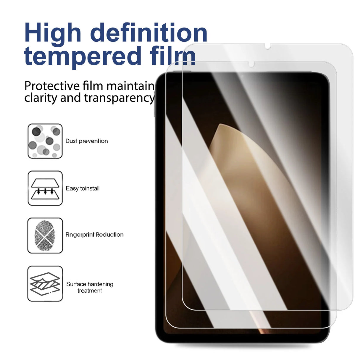 Xiaomi Pad Mini 8.8" 2025 Tempered Glass Screen Protector 1-3 Pack
