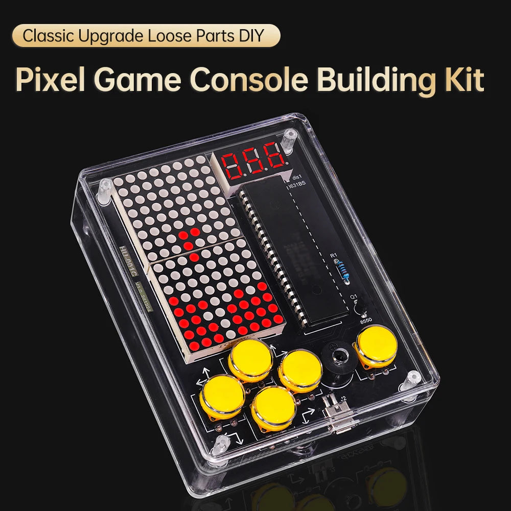 Pixel Game Console DIY Soldering Kit – ATmega51 Microcontroller