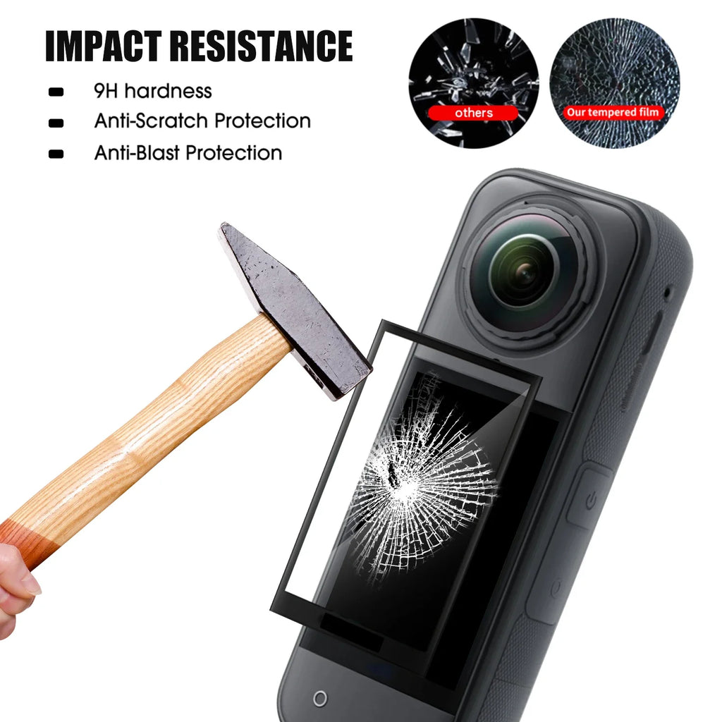 PMMA Screen Protector for Insta360 X5 – Full Coverage Film