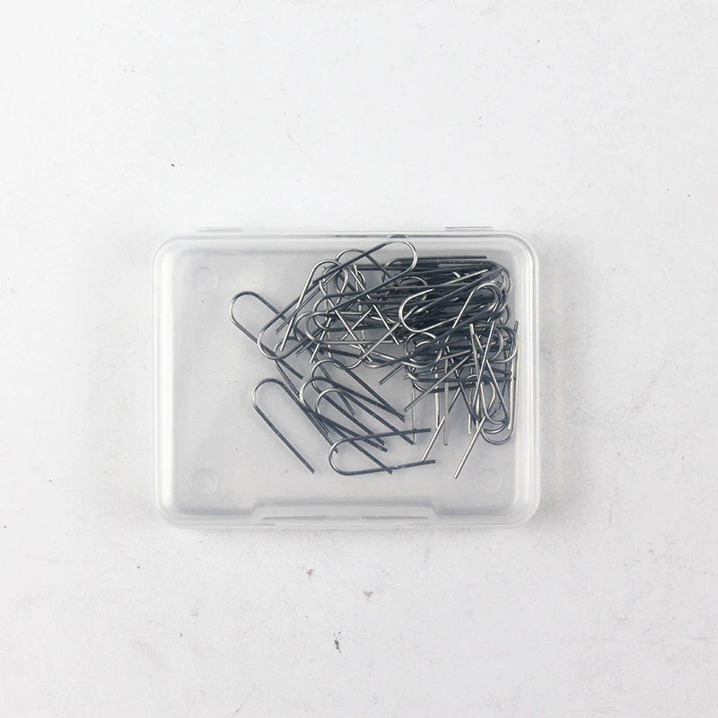 Tungsten U-Shaped Kiln Hooks for Pottery & Ceramics | 50/100 Pcs