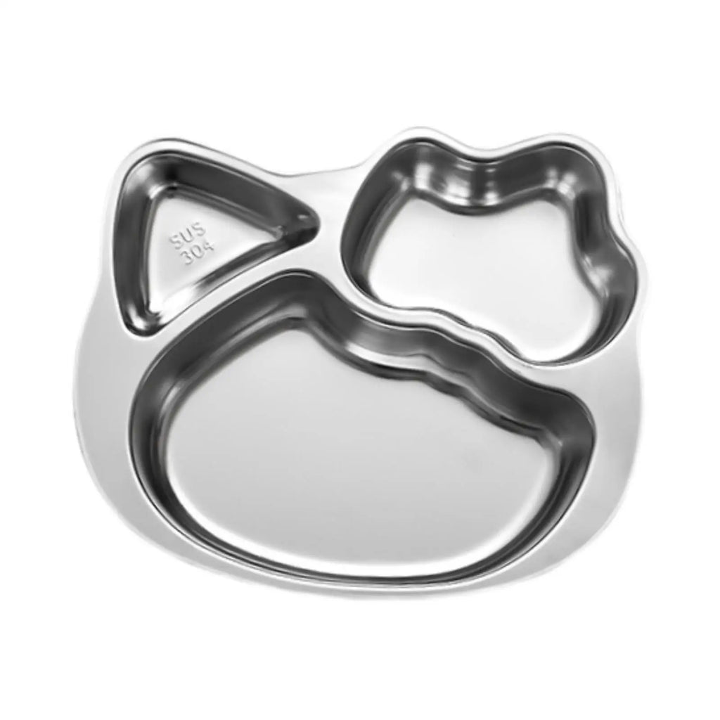 Kesoto Kids Stainless Steel Divided Meal Tray for Toddlers