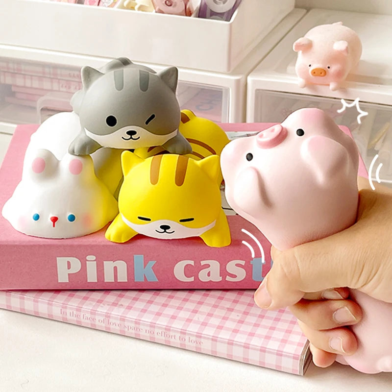 Kawaii Squishy Wrist Rest – Ergonomic Mouse Pad Support