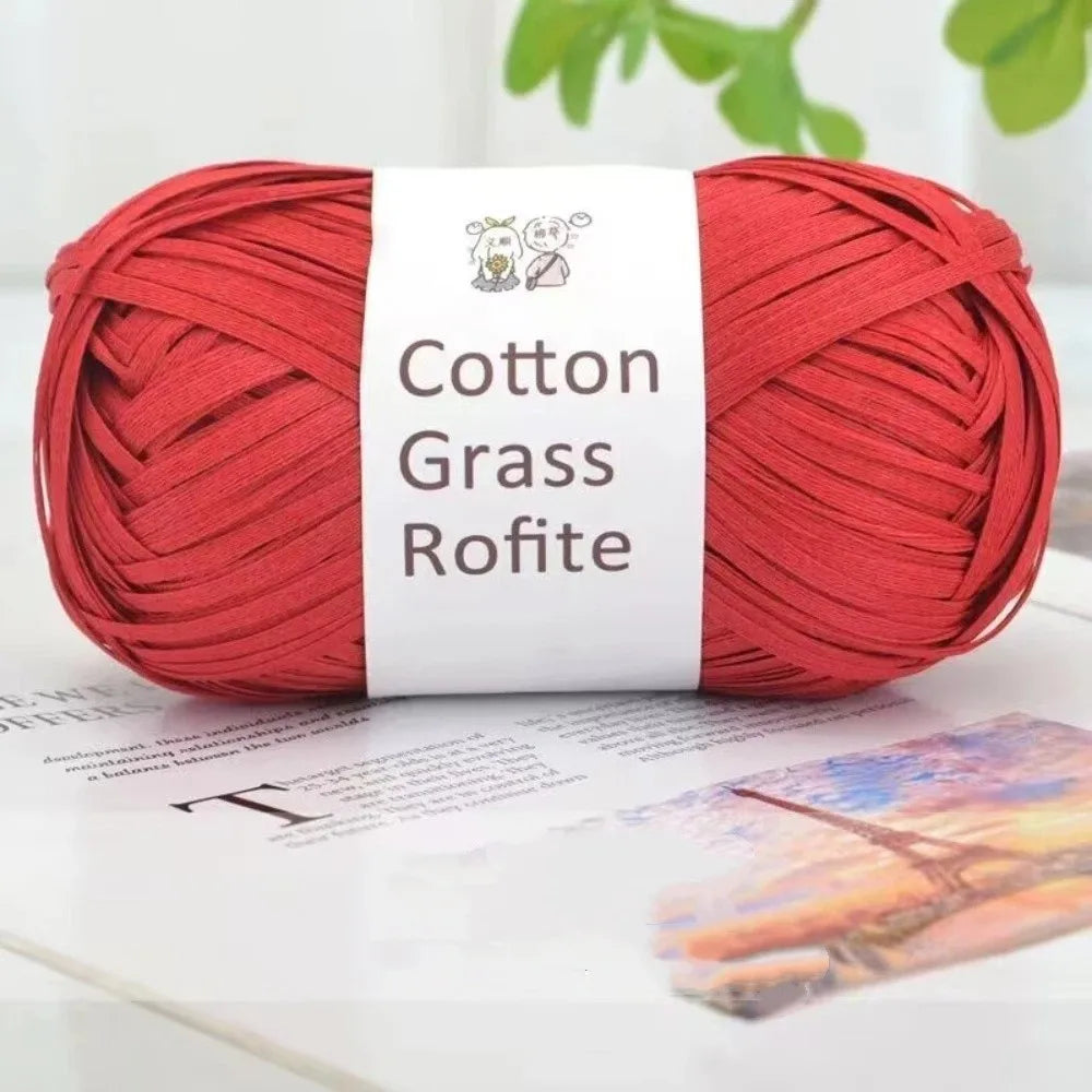 Multicolour Raffia Yarn – DIY Crochet, Knitting & Gift Wrap