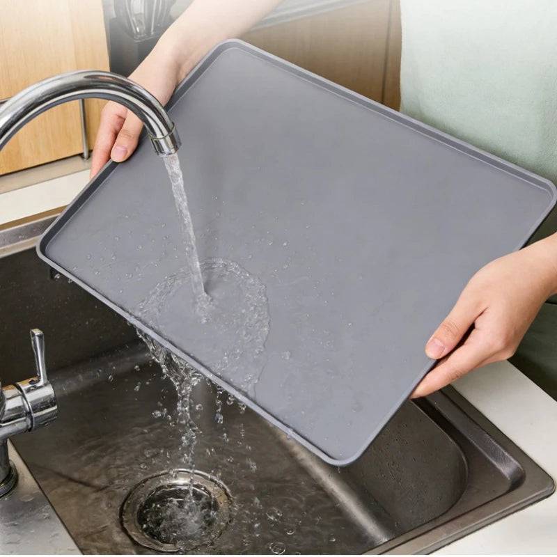 Silicone Coffee Station Mat – Non-Slip Heat Resistant Tray
