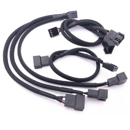 4-Pin PWM 1-to-3 Fan Splitter Cable | Motherboard Extension