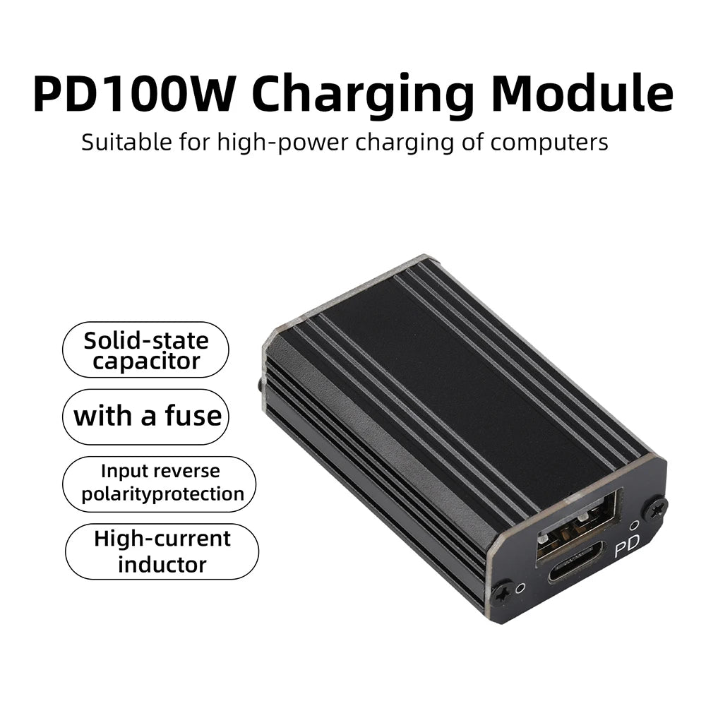 Gaqqee PD 100W Buck Charging Module – USB-A & USB-C Fast Charge