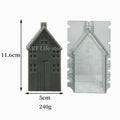 House-Shaped Acrylic Candle Mold Set – DIY Villa Candle Making