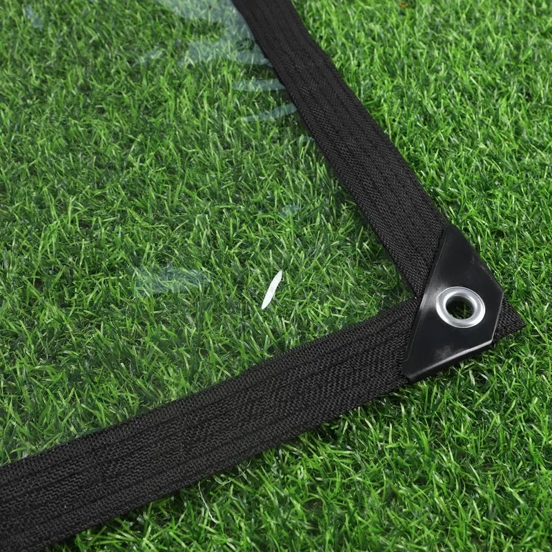 PVC Transparent Tarpaulin 0.55mm – Waterproof Outdoor Cover