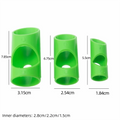 3-Piece Foam Pipe Insulation Cutting Fixture Set | Plastic Tool