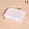 Transparent Flip Storage Box | Portable PP Plastic Organizer