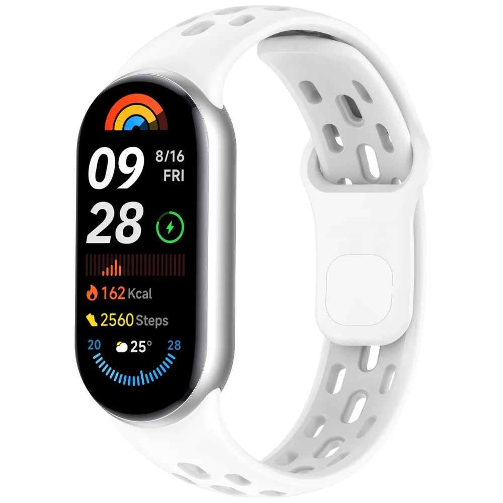TPU Sport Band for Xiaomi Mi Band 8 9 10 – Breathable Strap