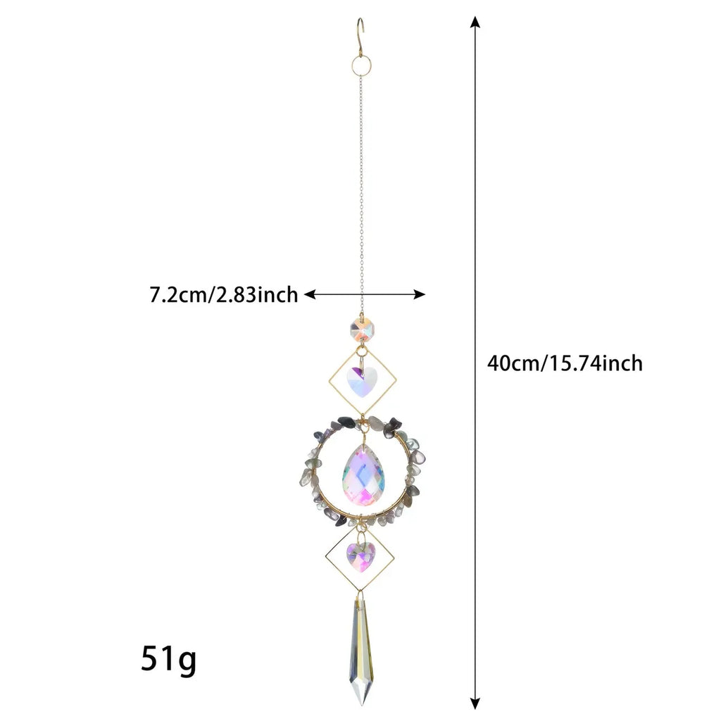 Rainbow Crystal Suncatcher Prism Window Hanging Ornament