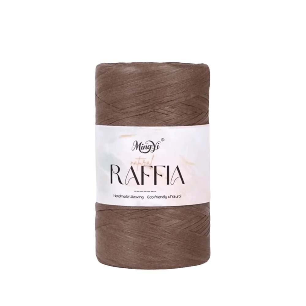 Multi-Color Raffia Yarn – 100% Bamboo Fiber Knitting Cord 100g