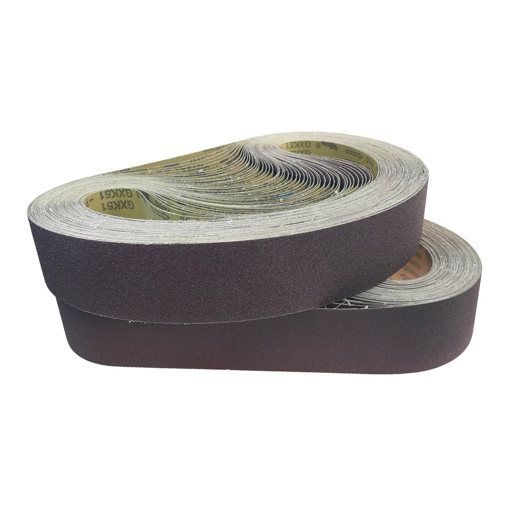 50-Pack 1220x75mm AO Sanding Belts P60 P80 P120 – Wood & Metal