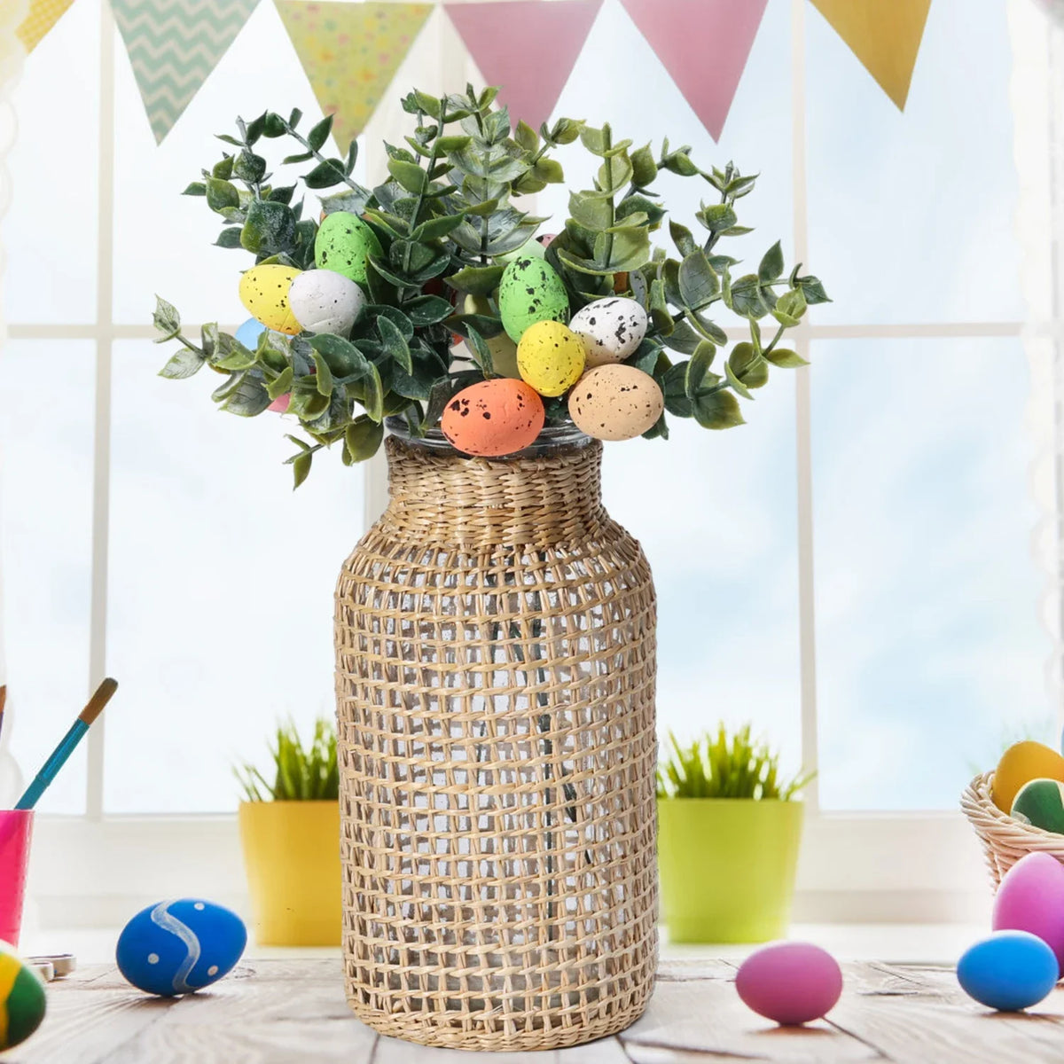 Foam Easter Egg Branch – DIY Floral & Holiday Decor