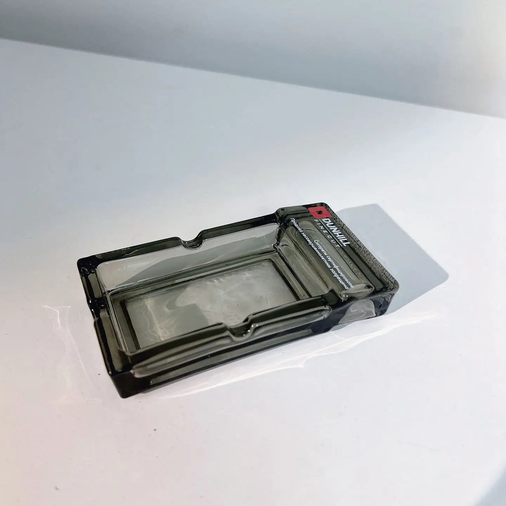 Mini Transparent Glass Ashtray | Cigarette Accessory & Gift