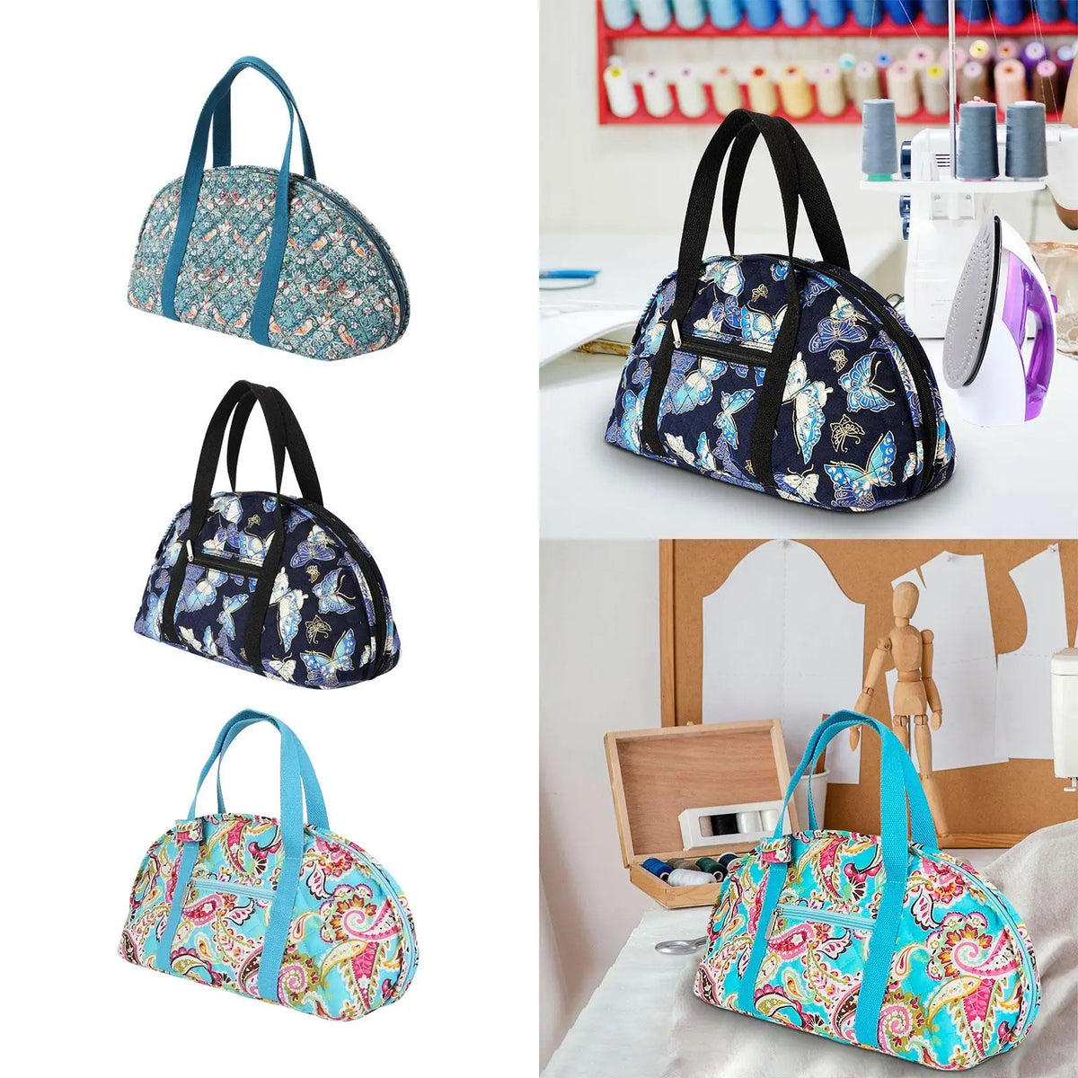 Kesoto Large Knitting Bag – Yarn Tote & Crochet Organizer