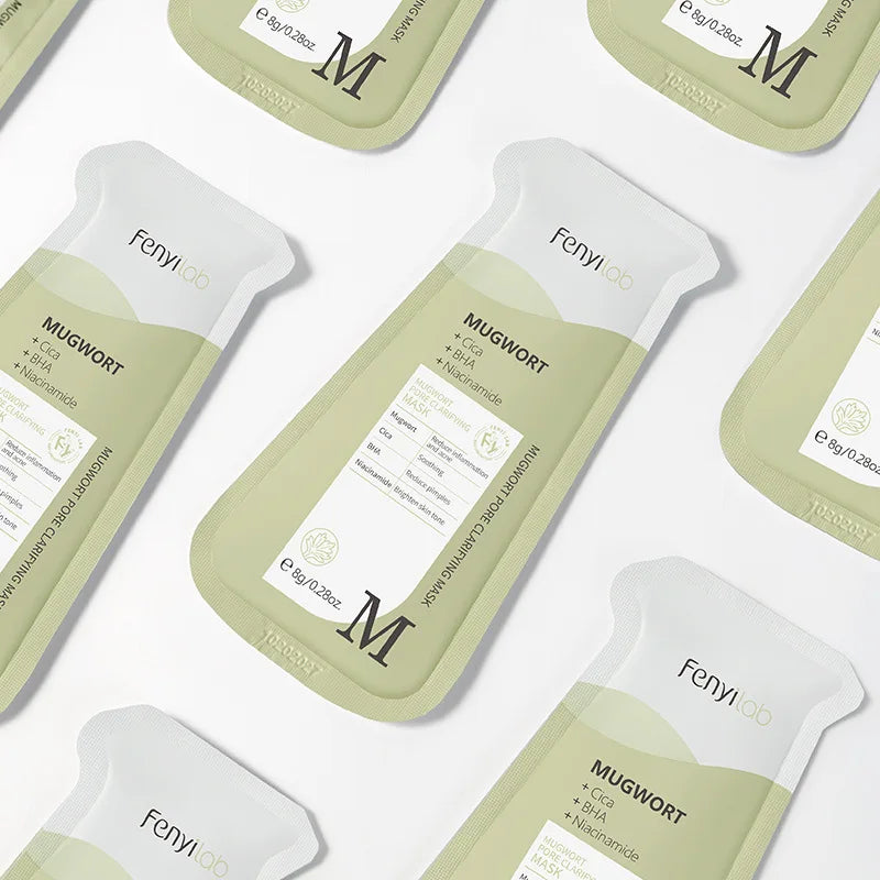 LAIKOU Mugwort Pore Clarifying Mud Mask 5-Pack | Oil Control