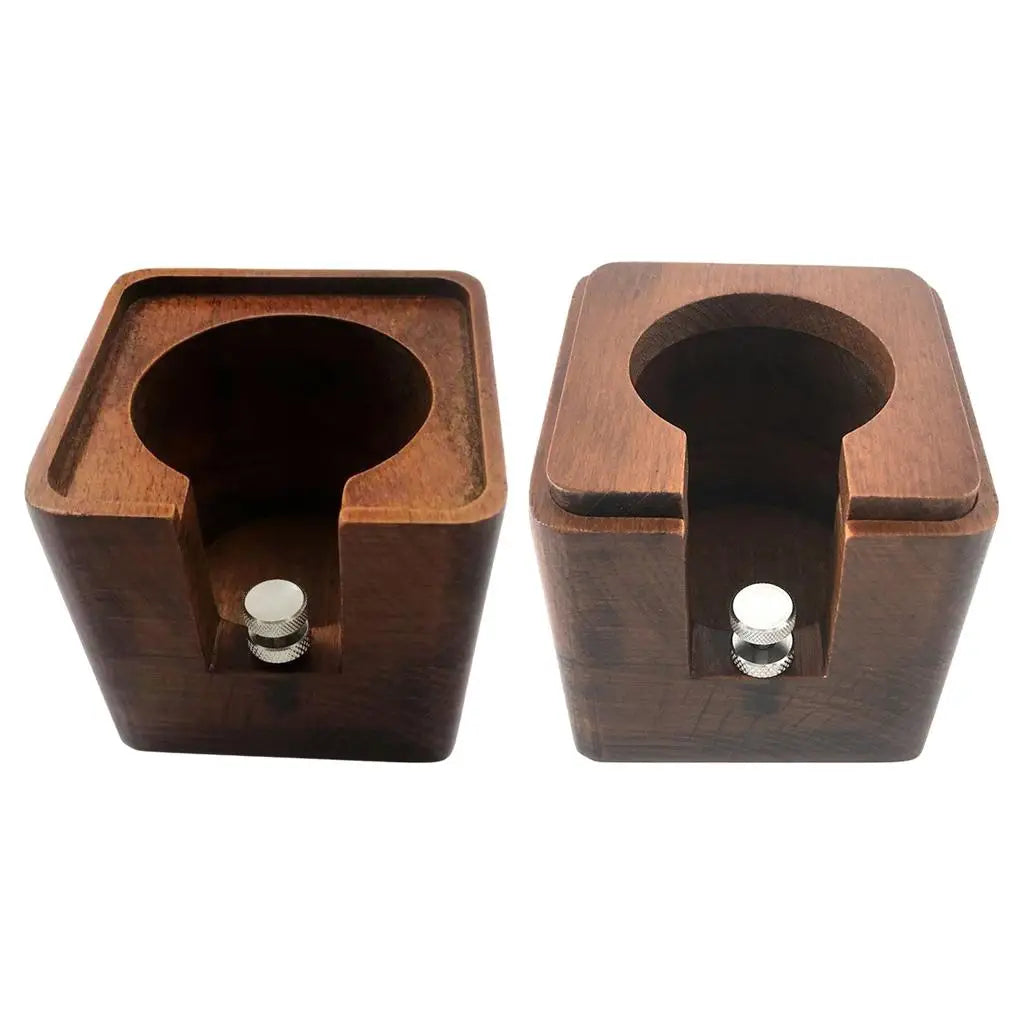 Wooden Espresso Tamper Holder Stand – 51–58mm | Kesoto