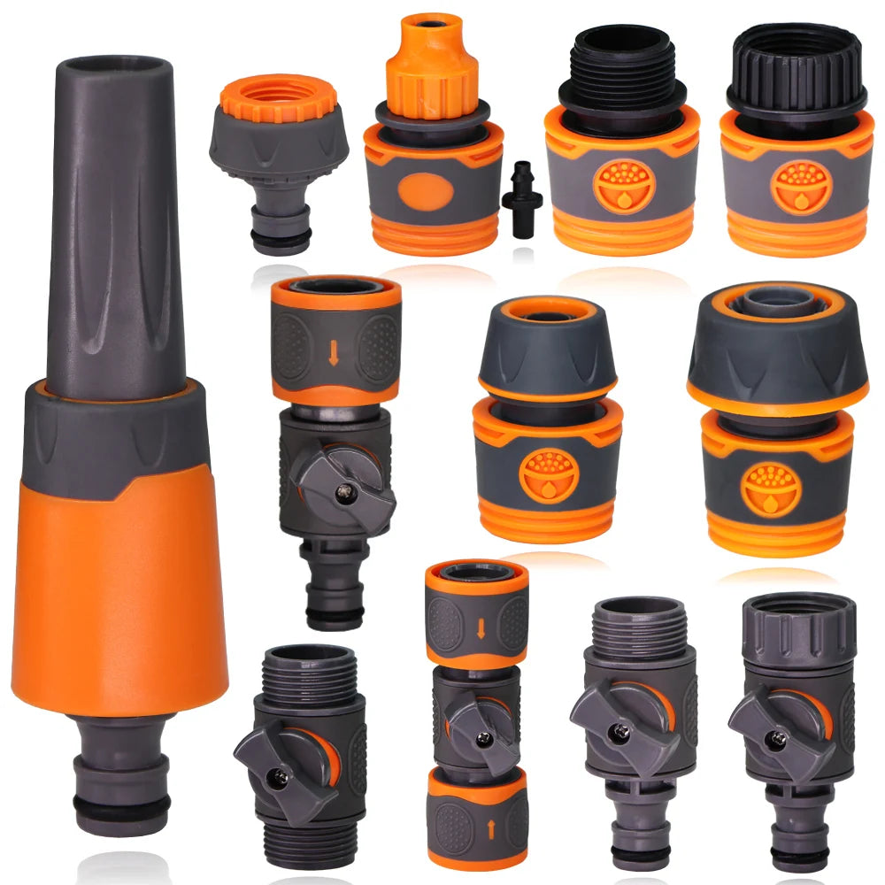 1/2" & 3/4" Garden Hose Quick Connectors – 13 Types