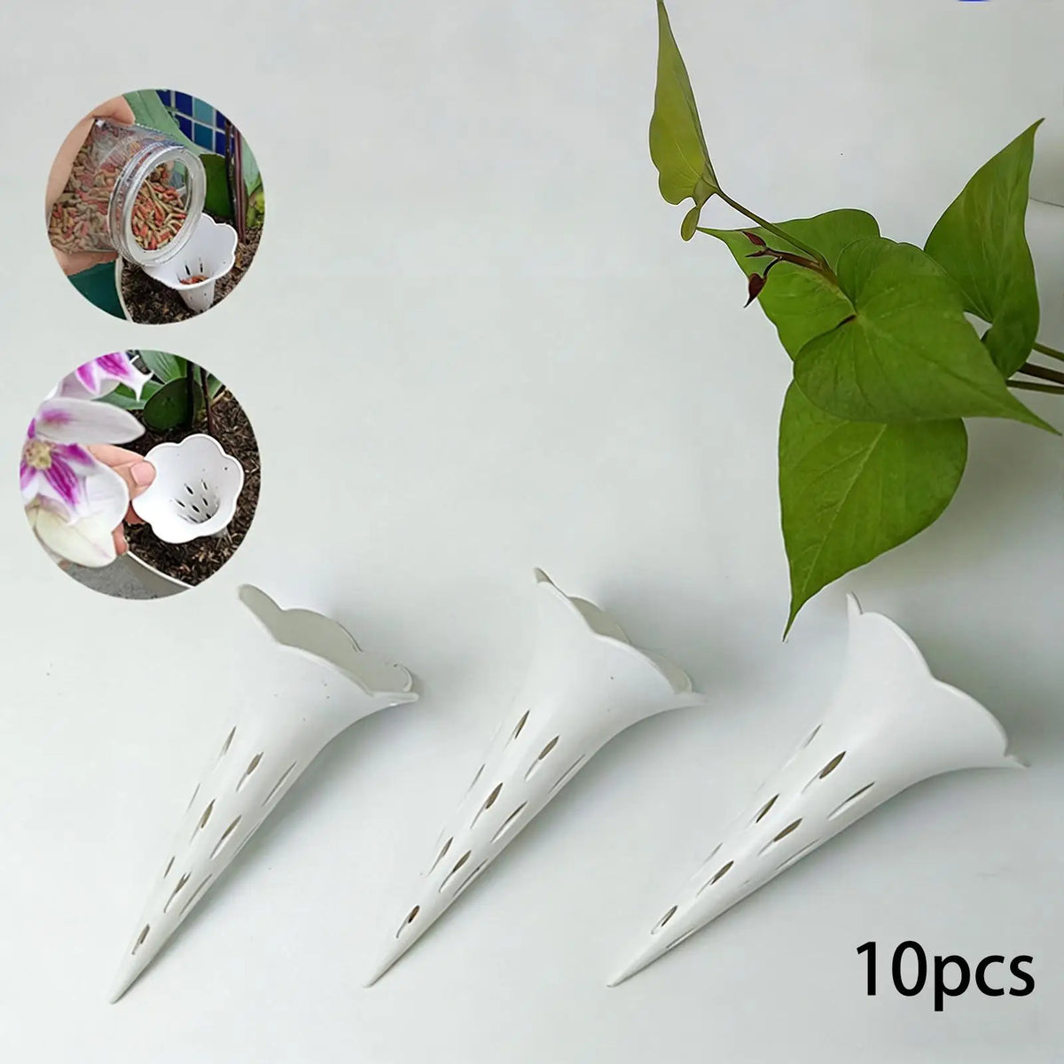 Plant Pot Aeration Tube – Watering Stake & Soil Ventilation