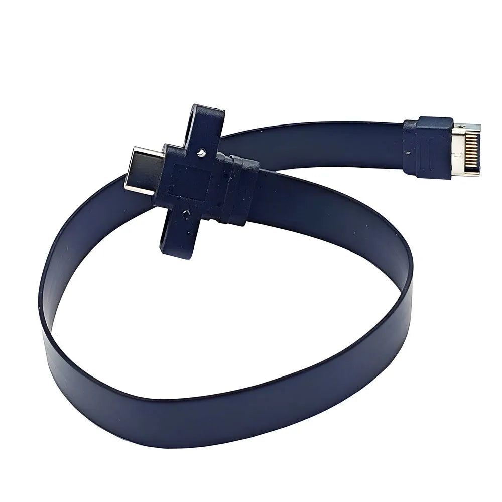 USB 3.2 Gen2 Type-E to Type-C Motherboard Header Cable