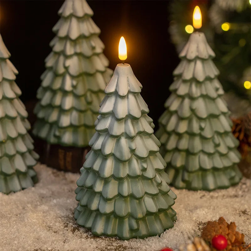 Christmas Tree Night Light – Festive Bedside Atmosphere Lamp