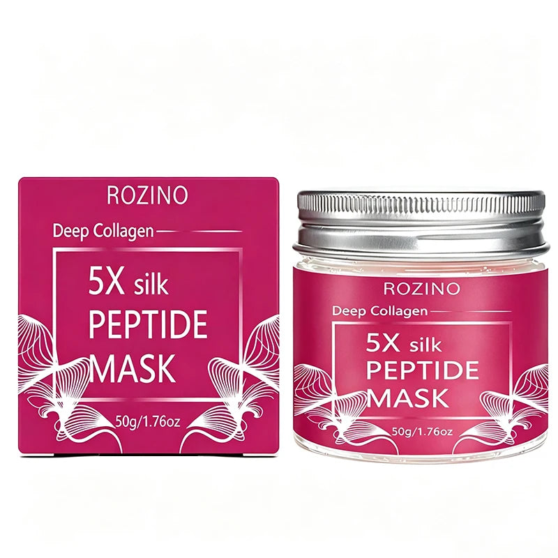 ROZINO Pink Silk Peptide Peel-Off Mask – Hydrate & Brighten