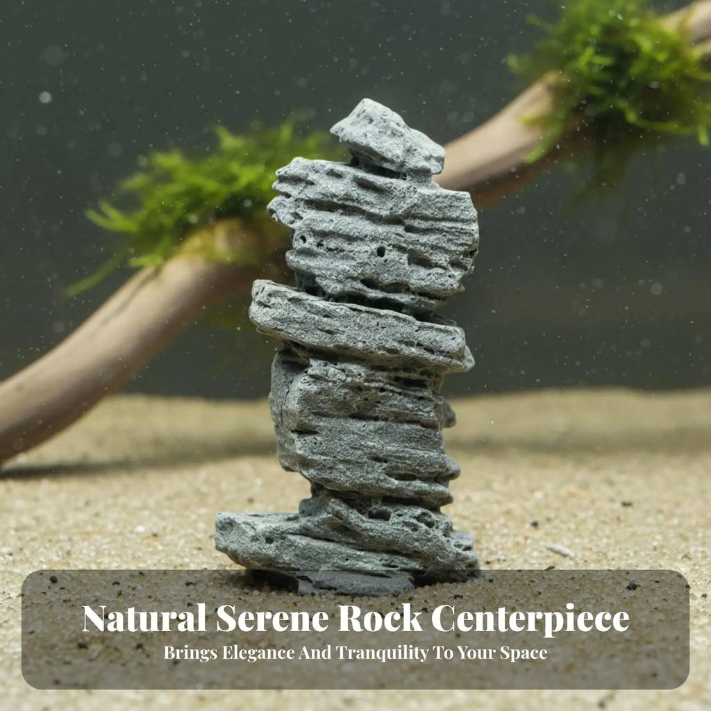 Resin Mountain Aquarium Rockery | Betta Tank & Bonsai Decor