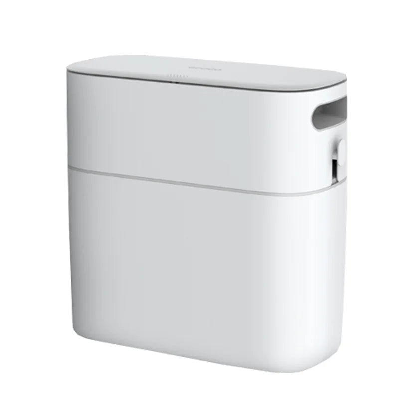 Slim One-Touch Odor-Proof Trash Can – 8L Space-Saving Bin