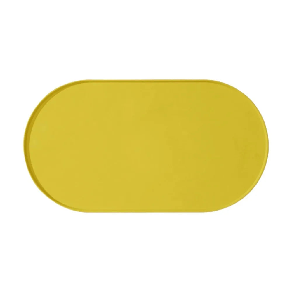 Silicone Pet Food Mat – Non-Slip, Raised Edges, BPA-Free