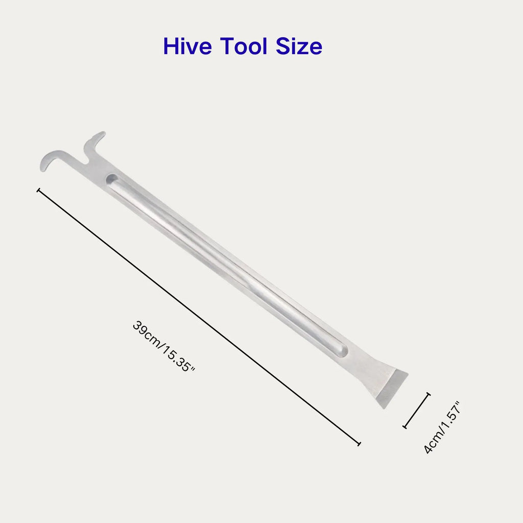 Stainless Steel Beehive Tool – Frame Lifter & Scraper