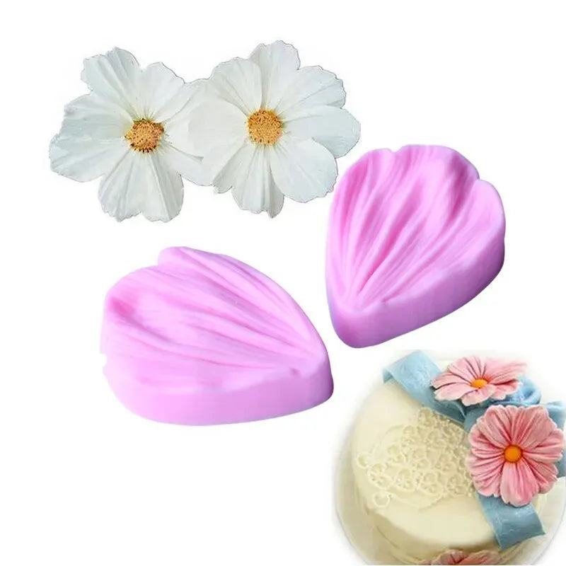 Daisy Flower Silicone Fondant Mold – Cake & Soap Decorating
