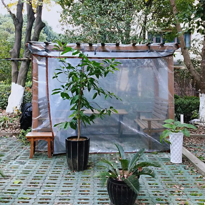 Waterproof Transparent PE Tarpaulin – Garden & Camping Tarp