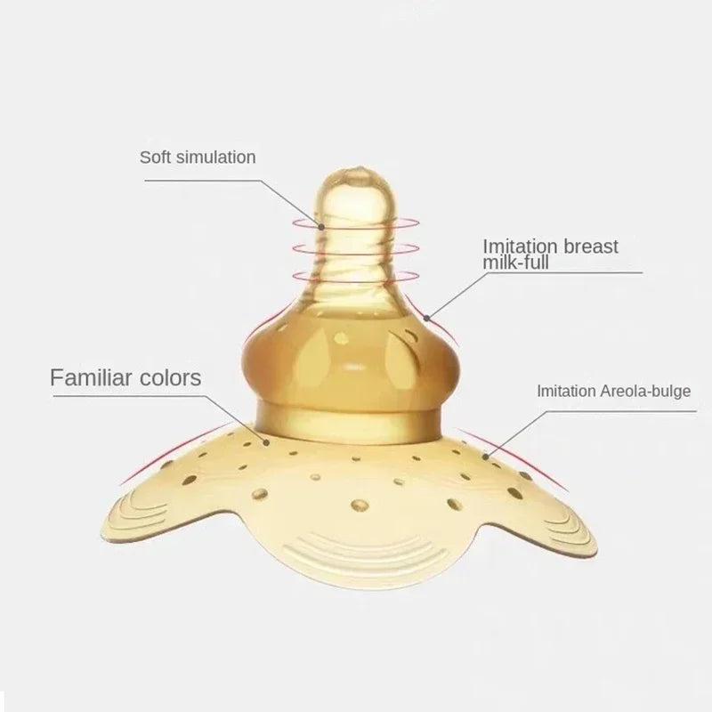 Silicone Nipple Shields – Petal Breastfeeding Protector Cover