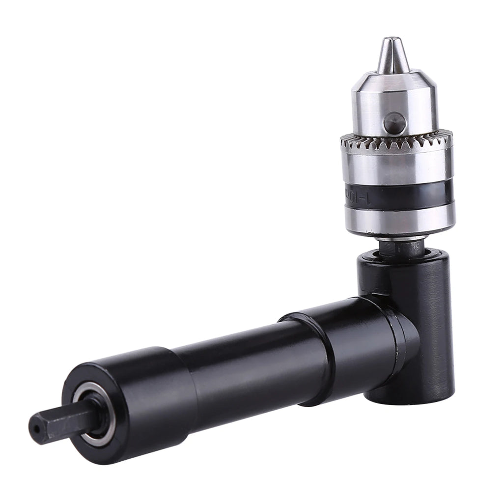 90° Right Angle Drill Attachment – 8mm Hex Shank Adapter