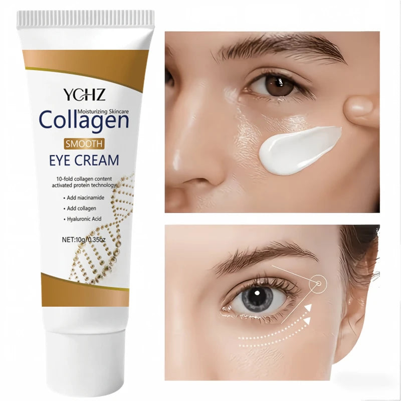 YCHZ Collagen & Hyaluronic Acid Eye Cream – Firms & Hydrates