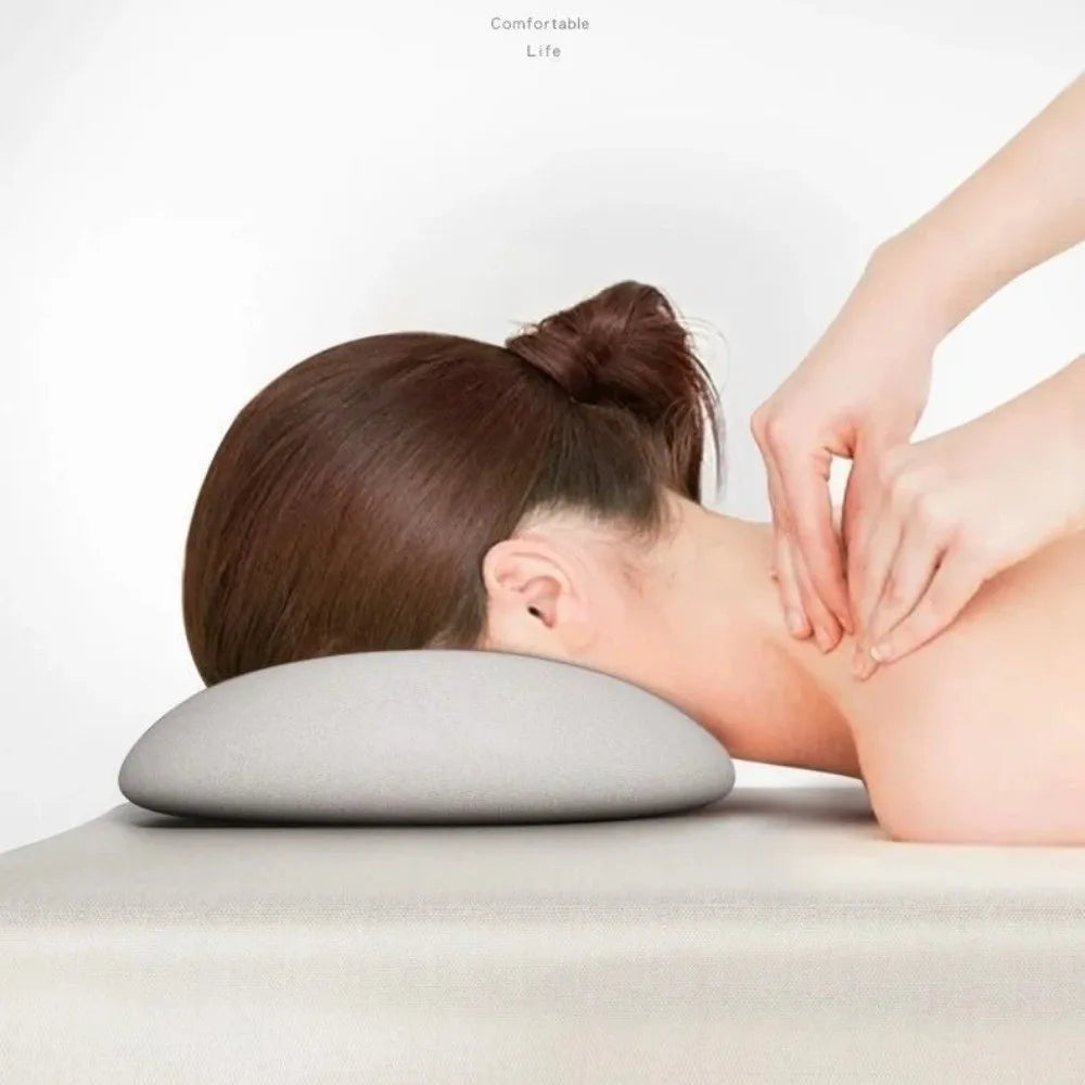 Memory Foam Face Pillow with Hole – Spa Head Rest Cushion