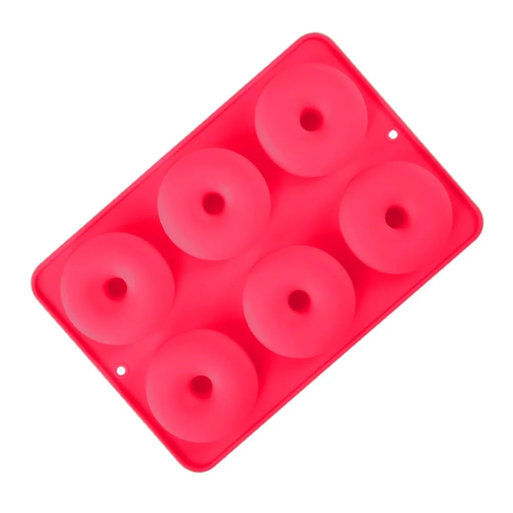 Silicone Donut Mold – 6-Cavity Non-Stick BPA-Free Baking Pan