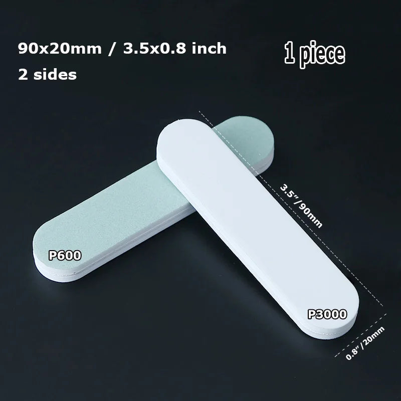 Sponge Sanding Block – Nail Buffer & Metal Mirror Polish Tool