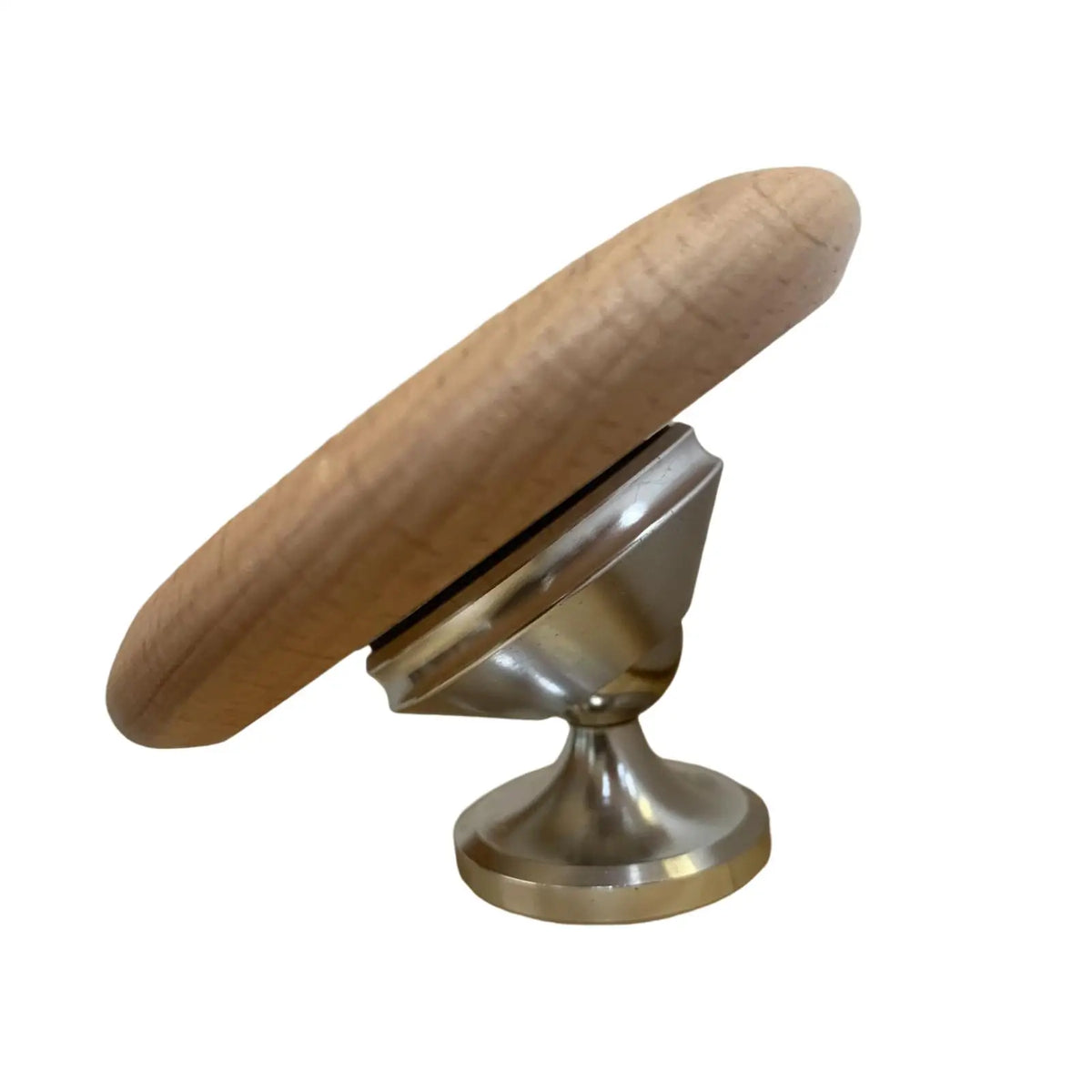 Wooden Espresso Flow Rate Observation Mirror – 360° Rotation