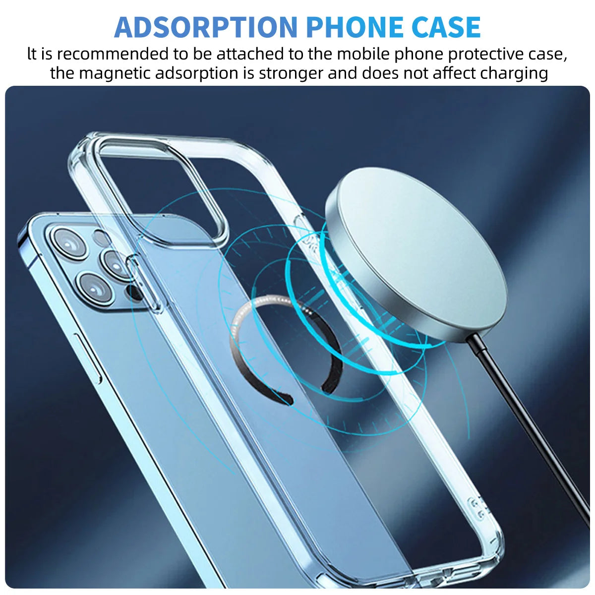 MagSafe Magnetic Sticker Rings for iPhone 12 13 14 Pro Max
