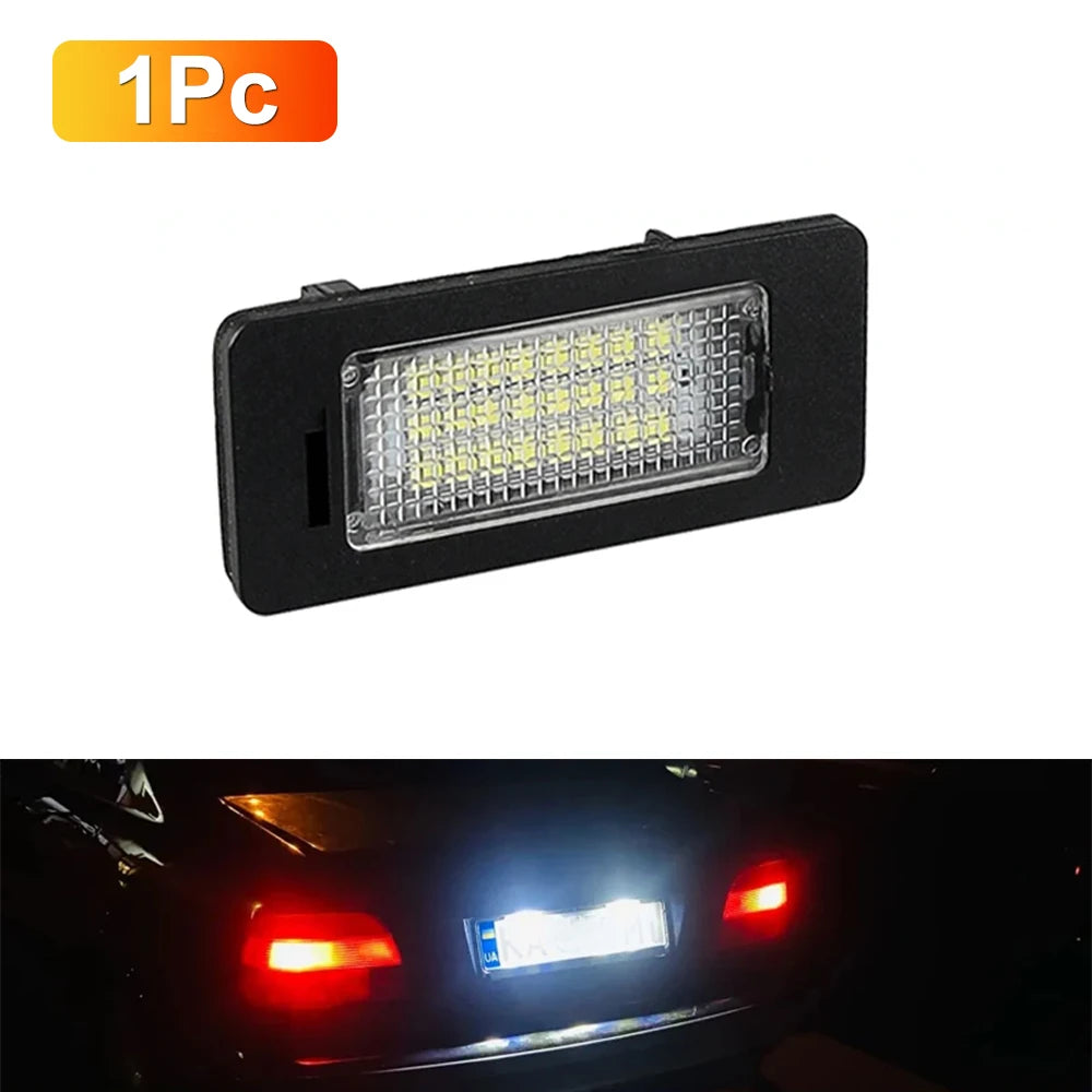 2-Pack Canbus LED License Plate Light for VW Golf Jetta Passat