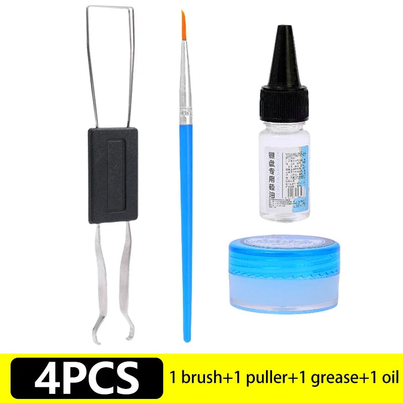Mechanical Keyboard Lube Kit – Switch Puller, Grease & Brush